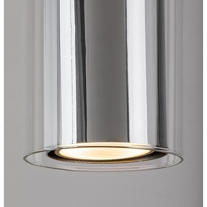 Rabalux - Lühter 1xGU10/50W/230V läbipaistev/läikiv kroom
