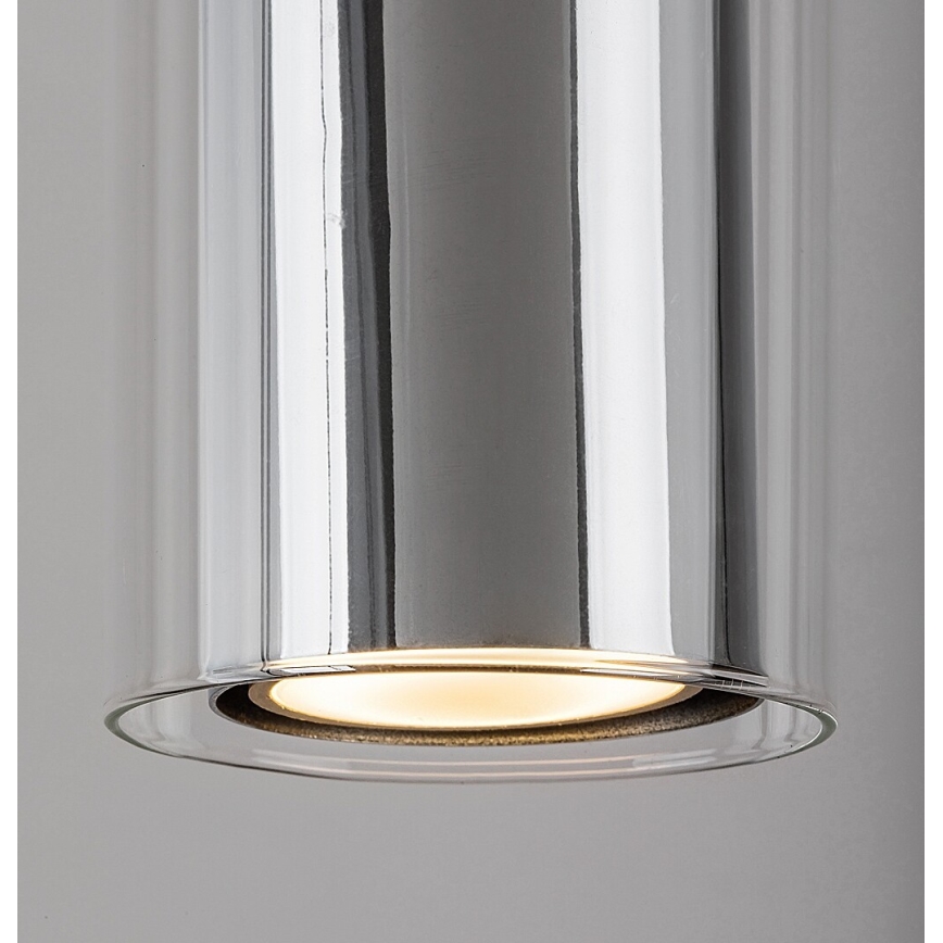 Rabalux - Lühter 1xGU10/50W/230V läbipaistev/läikiv kroom
