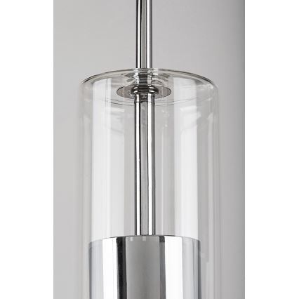 Rabalux - Lühter 1xGU10/50W/230V läbipaistev/läikiv kroom