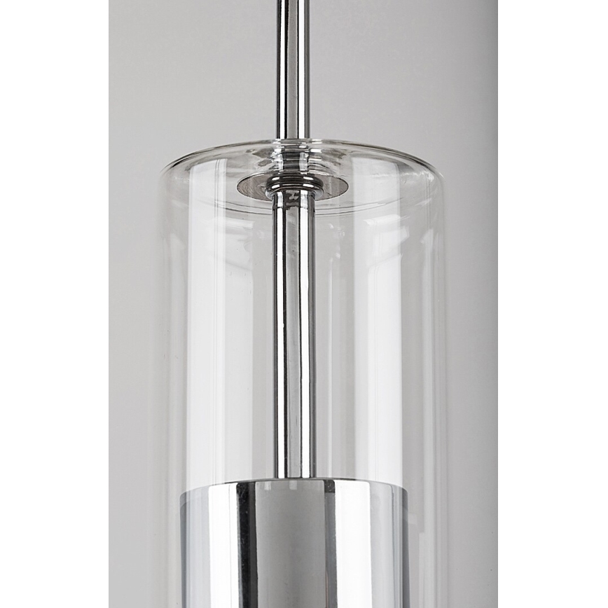 Rabalux - Lühter 1xGU10/50W/230V läbipaistev/läikiv kroom