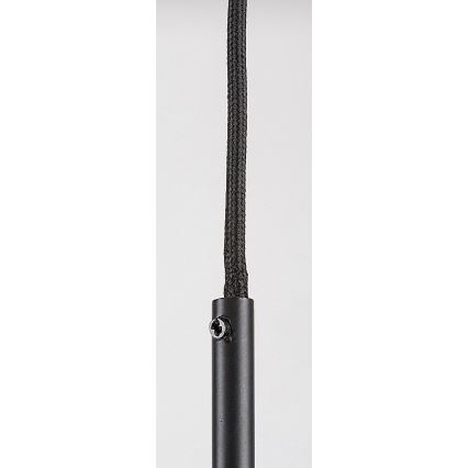 Rabalux - Lühter 1xGU10/50W/230V läbipaistev/must