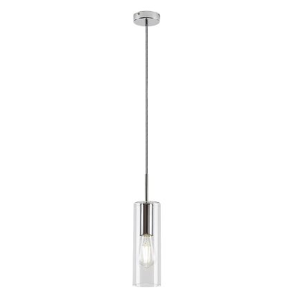 Rabalux - Lühter 1xE27/40W/230V läbipaistev/läikiv kroom