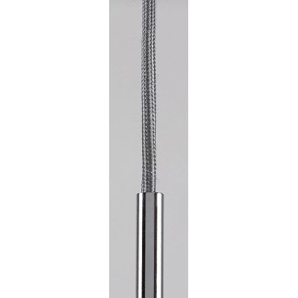 Rabalux - Lühter 1xE27/40W/230V läbipaistev/läikiv kroom
