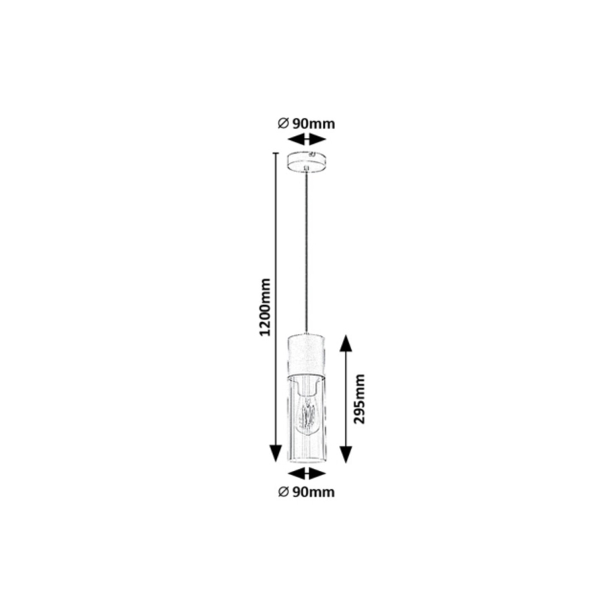 Rabalux - Lühter 1xE27/25W/230V