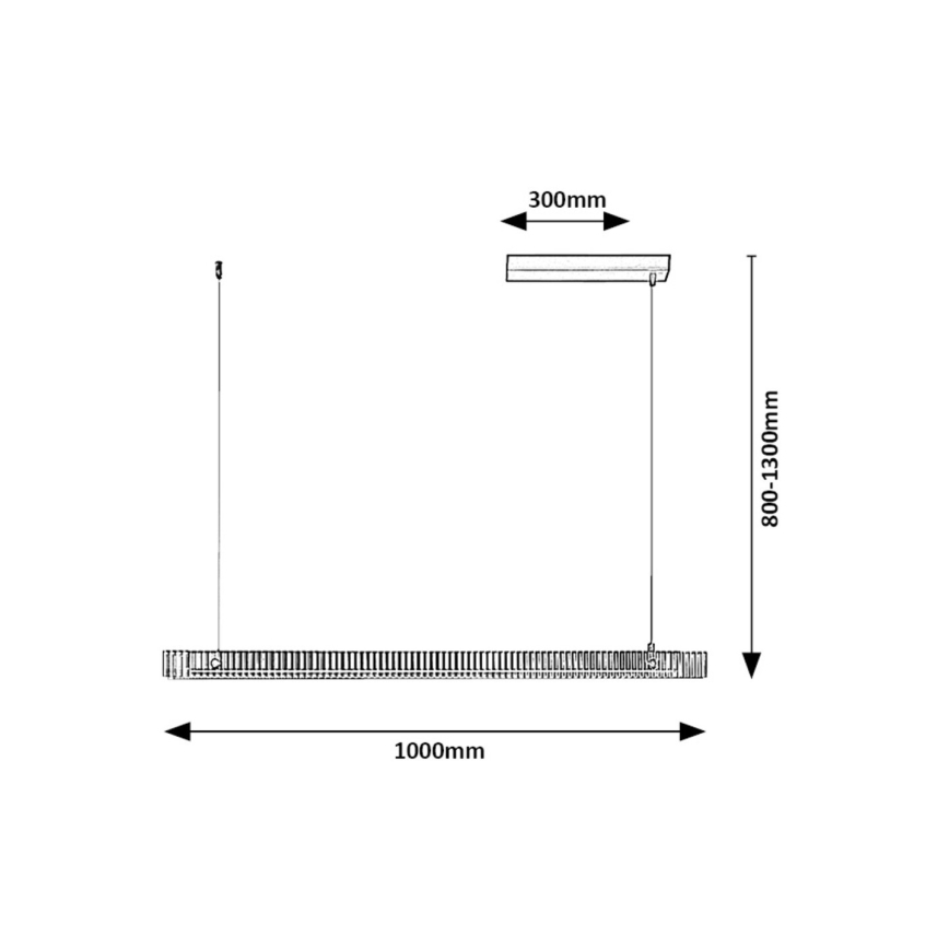 Rabalux - LED Lühter LED/36W/230V 3000K