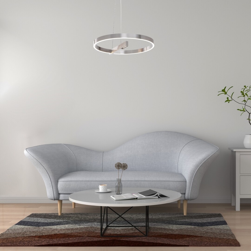 Rabalux - LED Lühter LED/34W/230V matt kroom