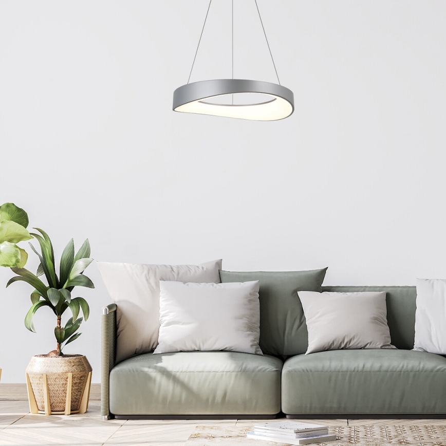 Rabalux - LED Lühter LED/56W/230V 3000K hõbedane