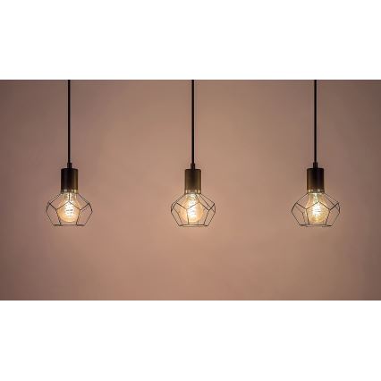 Rabalux - Lühter 3xE27/40W/230V