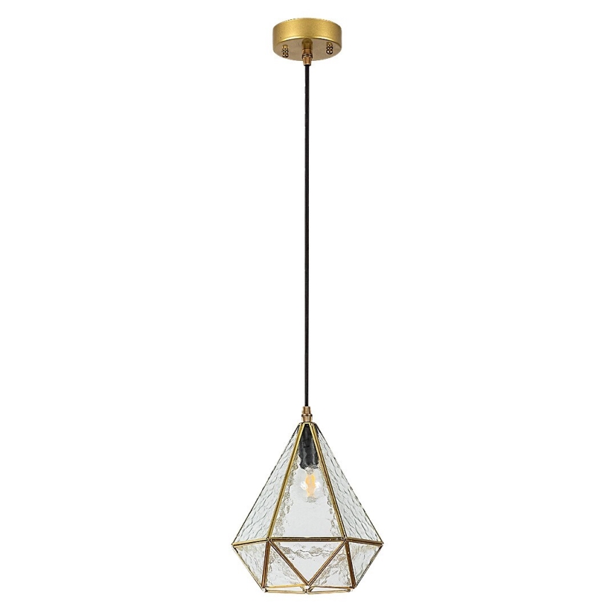 Rabalux - Tiffany vitraažklaasiga lühter 1xE14/40W/230V kuldne