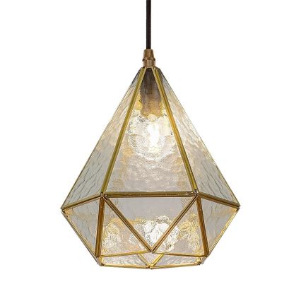 Rabalux - Tiffany vitraažklaasiga lühter 1xE14/40W/230V kuldne