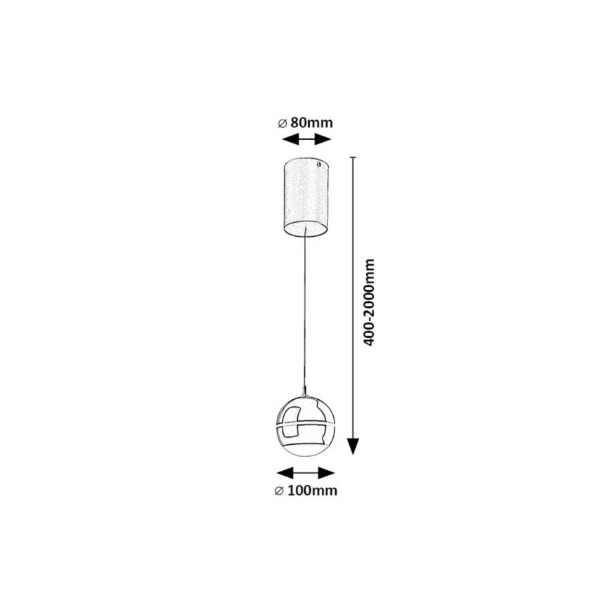 Rabalux - LED Lühter LED/6W/230V 4000K