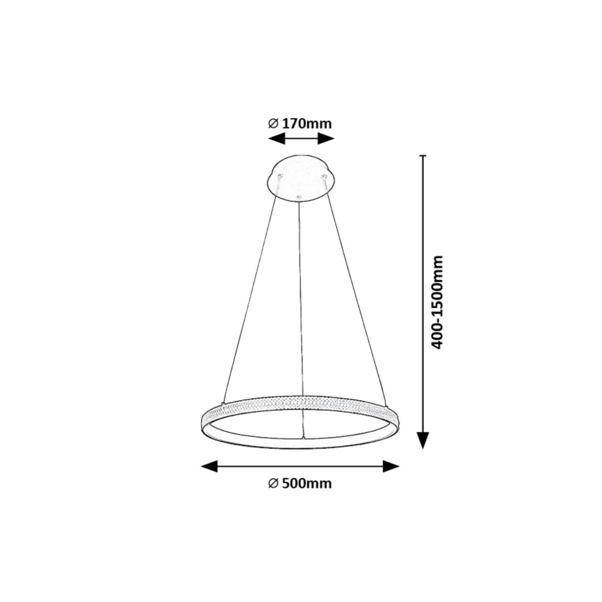 Rabalux - LED Lühter LED/32W/230V 3000K
