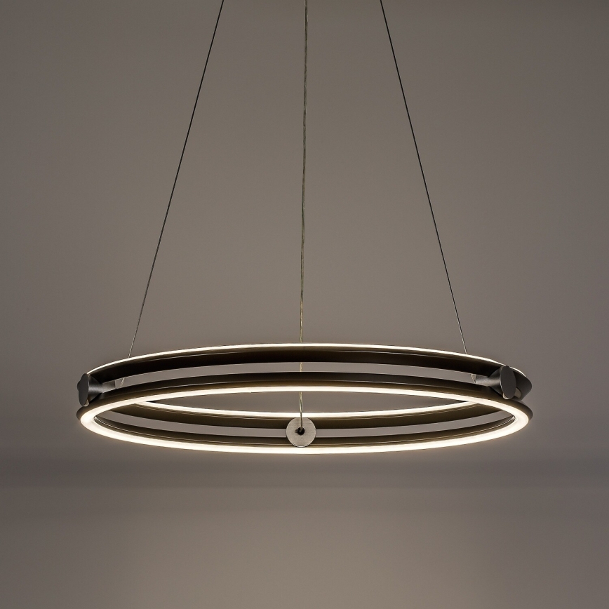 Rabalux - hämardatav LED-lühter kaabliga LED/60W/230V 3000-6500K hall + kaugjuhtimispult