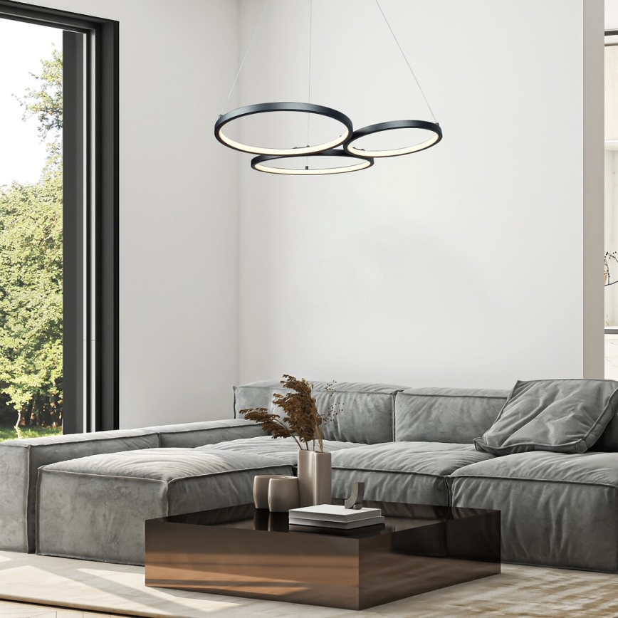 Rabalux - LED Lühter LED/38W/230V must