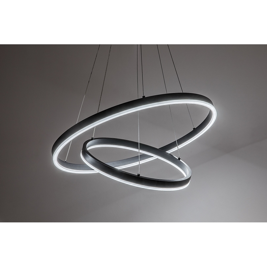 Rabalux - Hämardatav LED-ripplühter kaabliga LED/80W/230V 3000-6500K + kaugjuhtimispuldiga