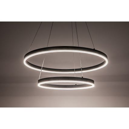 Rabalux - Hämardatav LED-ripplühter kaabliga LED/80W/230V 3000-6500K + kaugjuhtimispuldiga