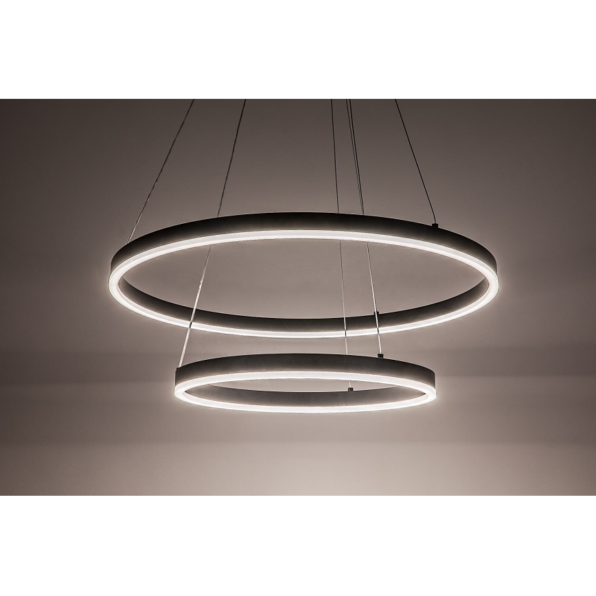 Rabalux - Hämardatav LED-ripplühter kaabliga LED/80W/230V 3000-6500K + kaugjuhtimispuldiga