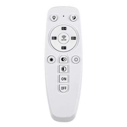 Rabalux - Hämardatav LED-ripplühter kaabliga LED/80W/230V 3000-6500K + kaugjuhtimispuldiga