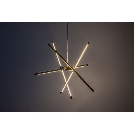 Rabalux - LED Lühter LED/40W/230V 3000K kuldne