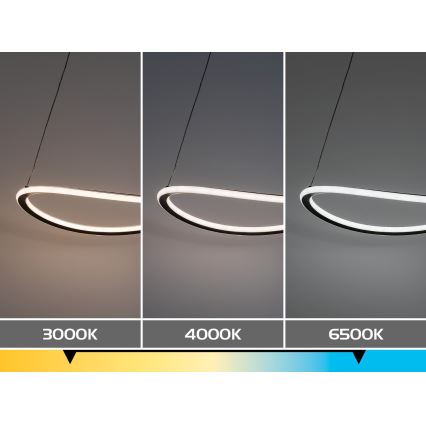 Rabalux - LED hämardatav ripplühter kaablil LED/45W/230V 3000-6500K + kaugjuhtimispult