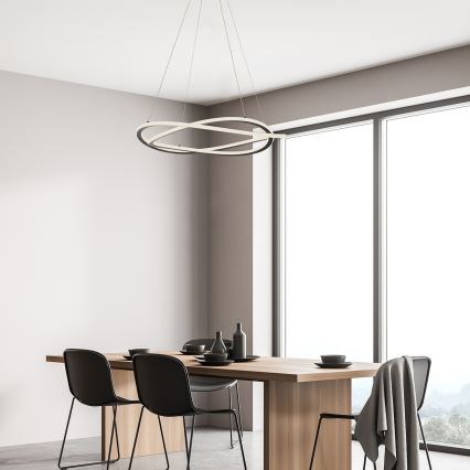 Rabalux - LED Hämardatav rippvalgusti kaabliga LED/75W/230V 3000-6500K + kaugjuhtimispult