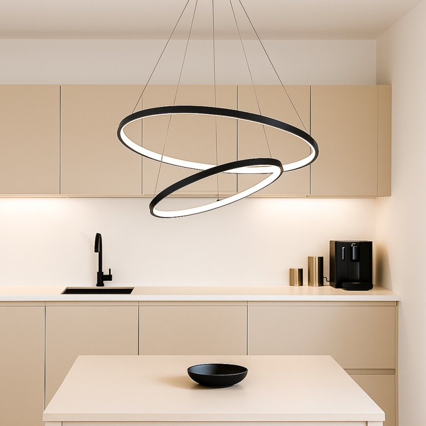 Rabalux - hämardatav LED-rippvalgusti kaabliga LED/75W/230V 3000-6500K + kaugjuhtimispult