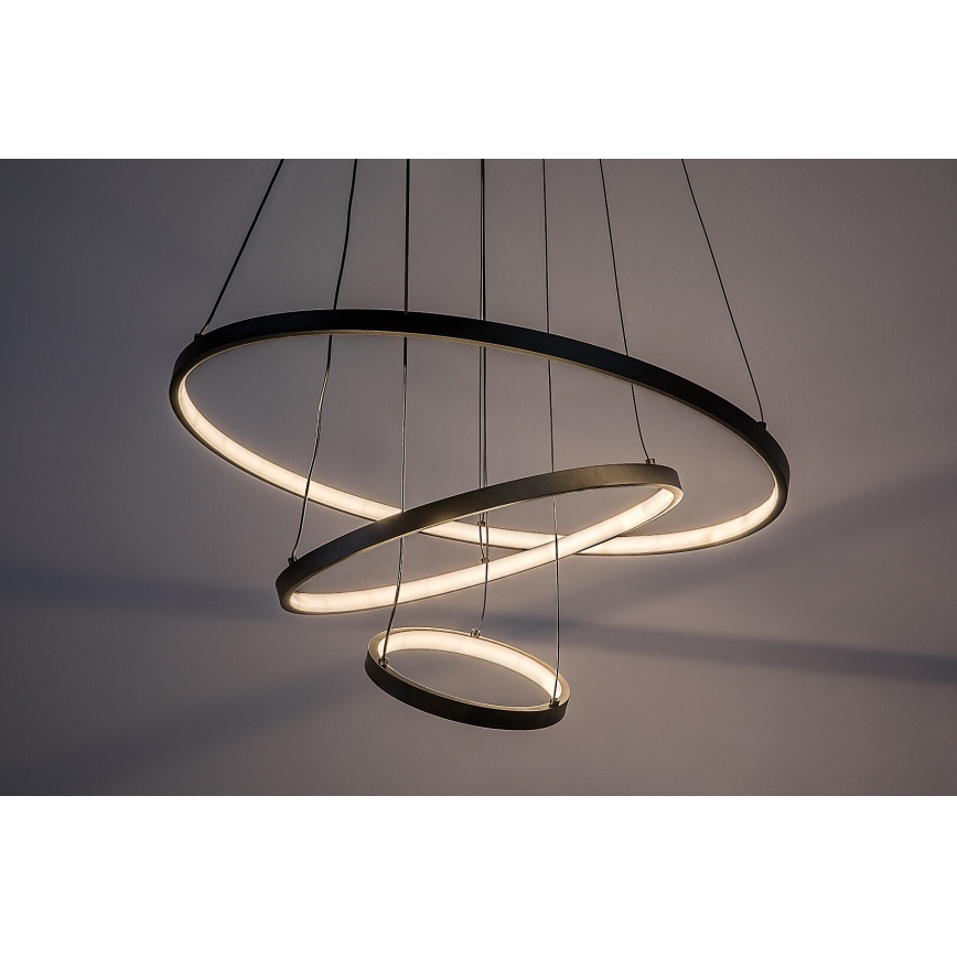 Rabalux - LED Hämardatav lühter kaabliga LED/90W/230V 3000-6500K + kaugjuhtimispult