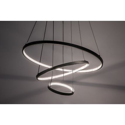 Rabalux - LED Hämardatav lühter kaabliga LED/90W/230V 3000-6500K + kaugjuhtimispult