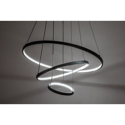 Rabalux - LED Hämardatav lühter kaabliga LED/90W/230V 3000-6500K + kaugjuhtimispult