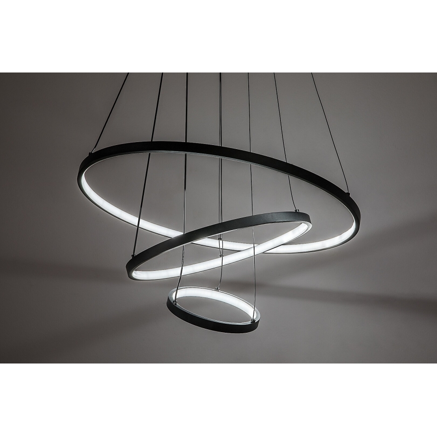 Rabalux - LED Hämardatav lühter kaabliga LED/90W/230V 3000-6500K + kaugjuhtimispult