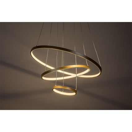 Rabalux - LED-hämardatav ripplamp riputuskaabliga LED/90W/230V 3000-6500K + kaugjuhtimispult