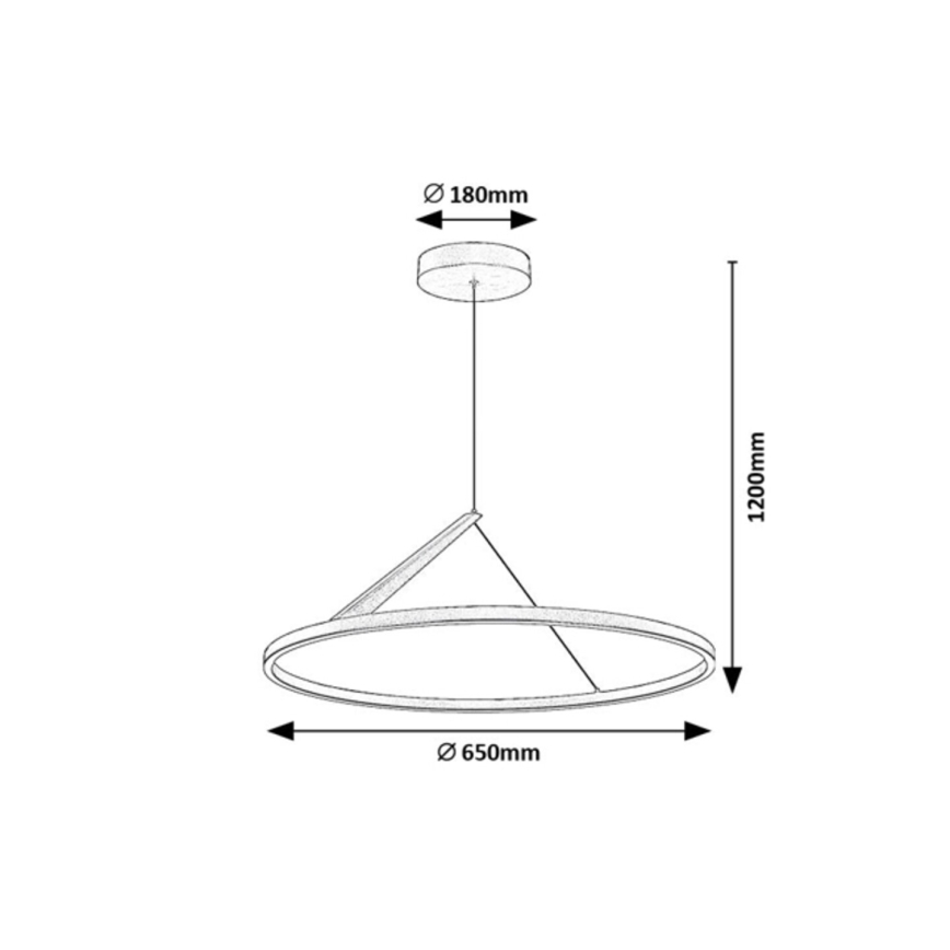 Rabalux - LED rippvalgusti kaabliga LED/40W/230V 3000K