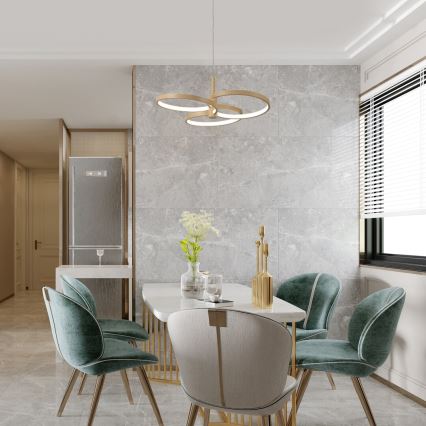 Rabalux - Hämardatav LED-rippvalgusti kaablil LED/50W/230V 3000-6500K + kaugjuhtimispult