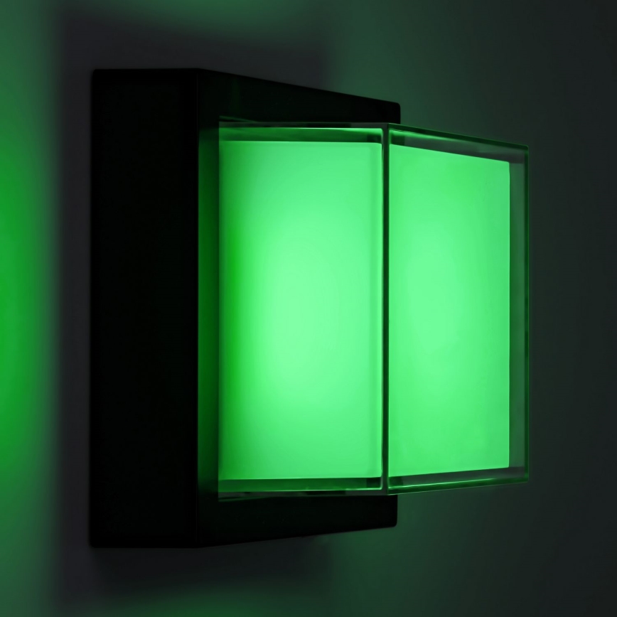 Rabalux - LED RGBW Väli seinavalgusti LED/10W/230V IP54 Wi-Fi Tuya