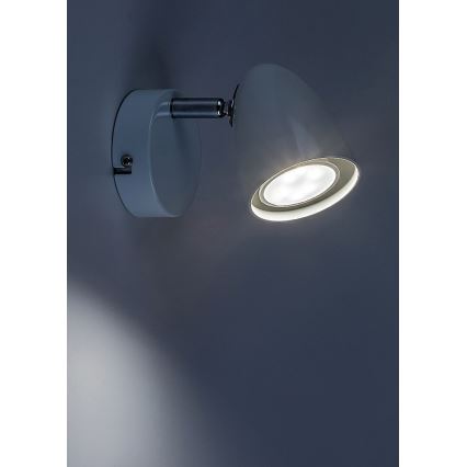Rabalux - Kohtvalgusti seinale 1xGU10/5W/230V valge
