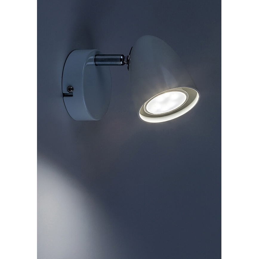 Rabalux - Kohtvalgusti seinale 1xGU10/5W/230V valge