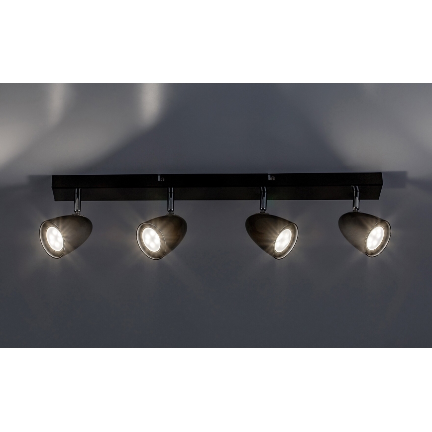 Rabalux - Kohtvalgusti 4xGU10/5W/230V must