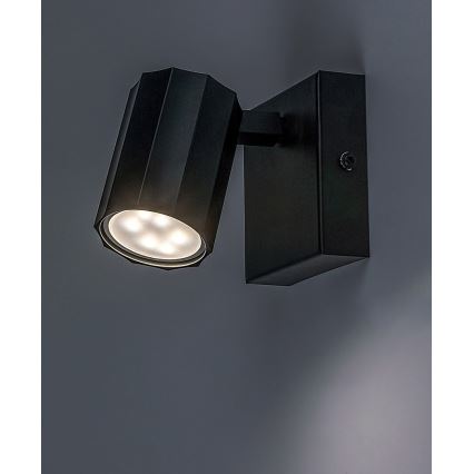 Rabalux - Kohtvalgusti seinale 1xGU10/5W/230V must