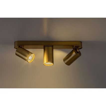 Rabalux - Kohtvalgusti 3xGU10/5W/230V kuldne