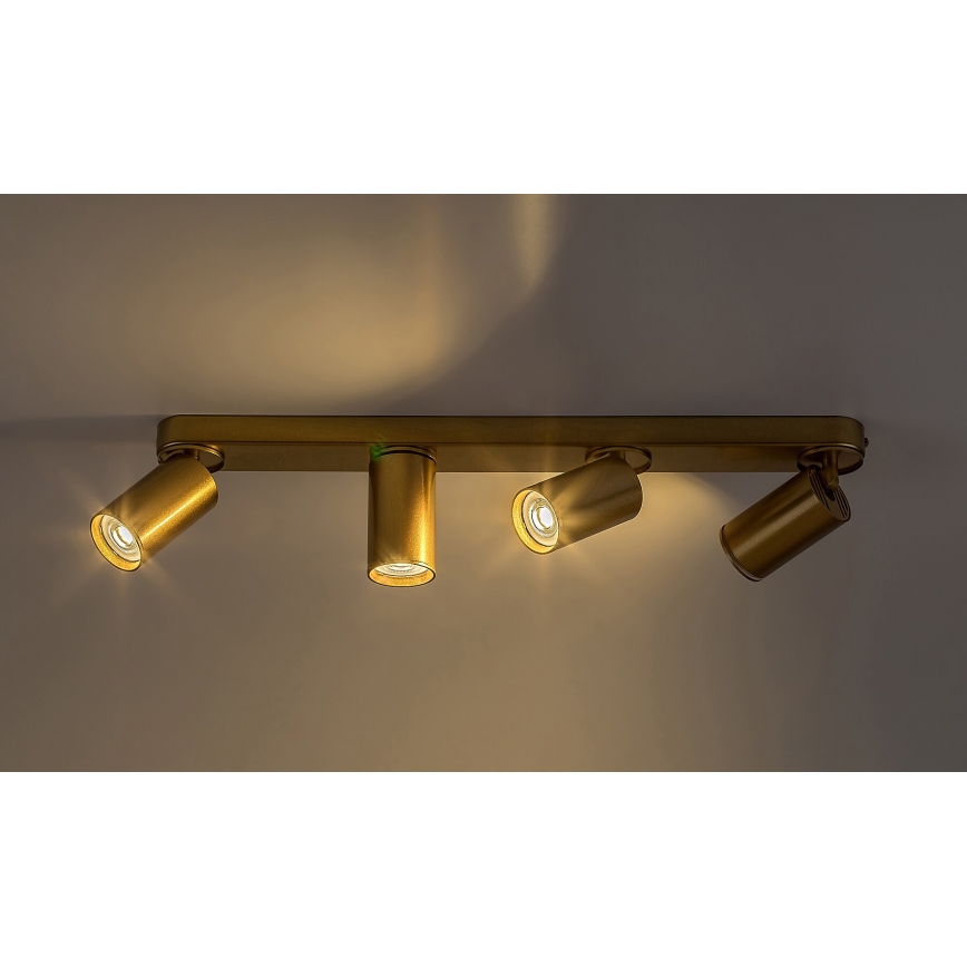 Rabalux - Kohtvalgusti 4xGU10/5W/230V kuldne