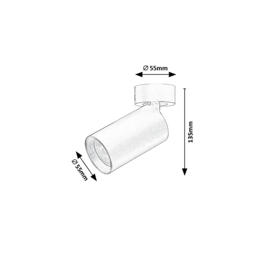Rabalux - suunatav valgusti 1xGU10/7W/230V, valge