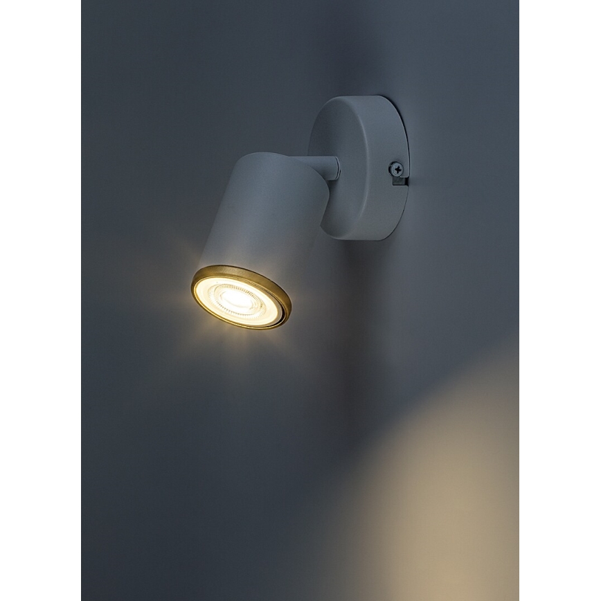 Rabalux - seinale paigaldatav spotvalgusti 1xGU10/15W/230V valge