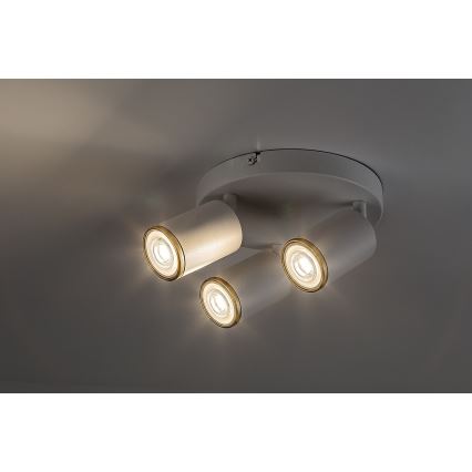 Rabalux - Laespott 3xGU10/15W/230V valge