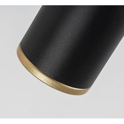 Rabalux - Seinapinnale paigaldatav suunavalgusti 1xGU10/15W/230V must