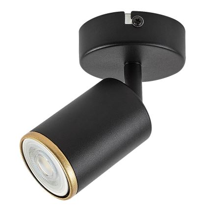 Rabalux - Seinapinnale paigaldatav suunavalgusti 1xGU10/15W/230V must