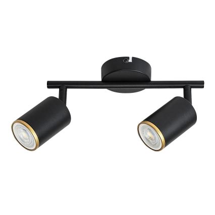 Rabalux - Suunavalgusti 2xGU10/15W/230V must