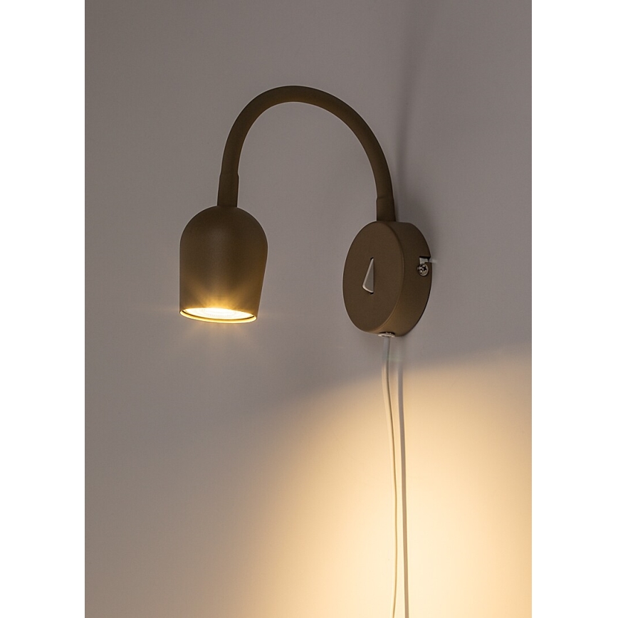 Rabalux - suunatav seinavalgusti 1xGU10/15W/230V beež