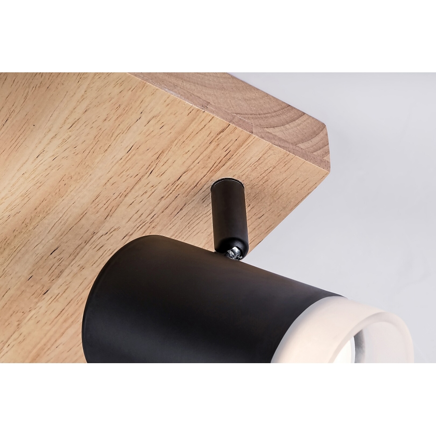 Rabalux - Kohtvalgusti lakke 4xGU10/5W/230V tamm