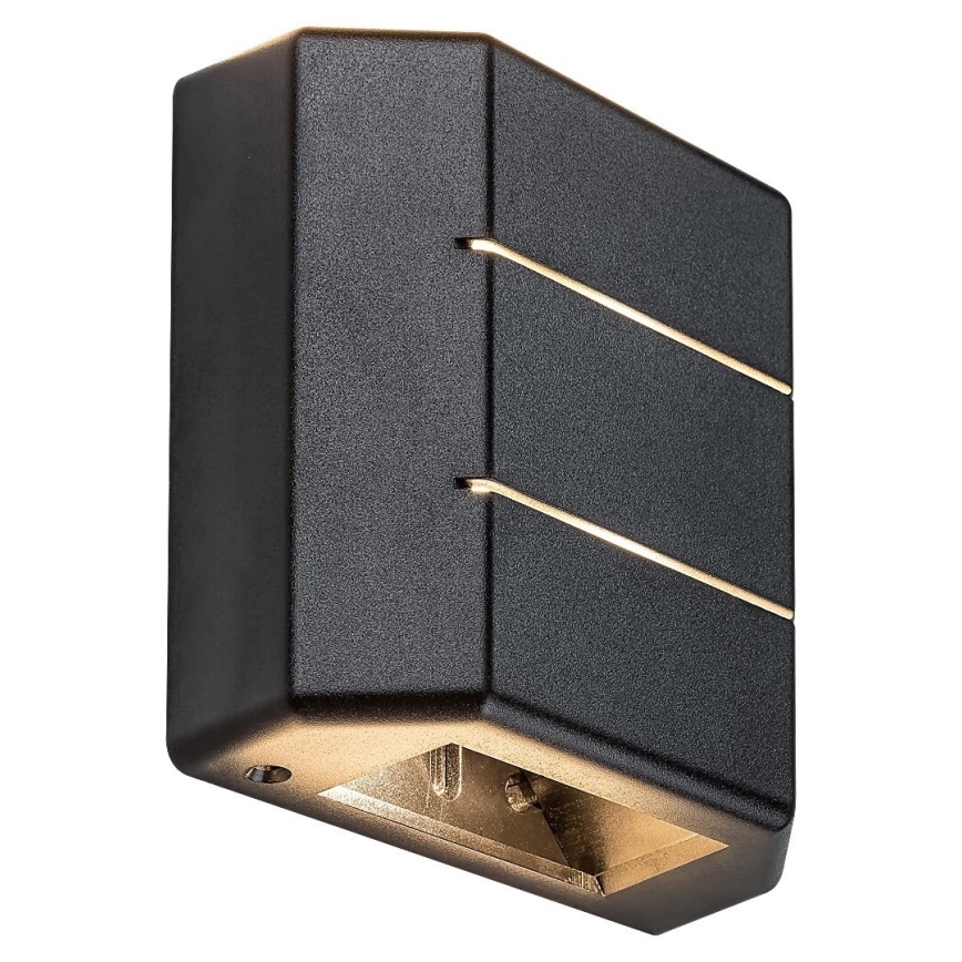 Rabalux - LED Väli seinavalgusti LED/6W/230V IP54 must