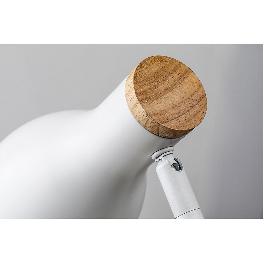 Rabalux - Hämardatav puutetundlik laualamp juhtmevaba laadimisega 1xE14/25W/230V